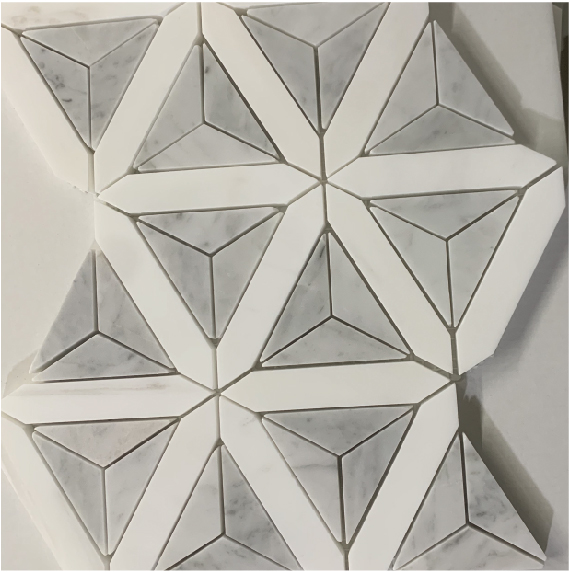 星白三角包边
